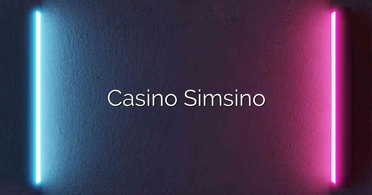 Casino Simsino