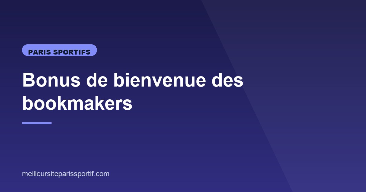 Illustration de l'article consacré au bonus de bienvenue des bookmakers