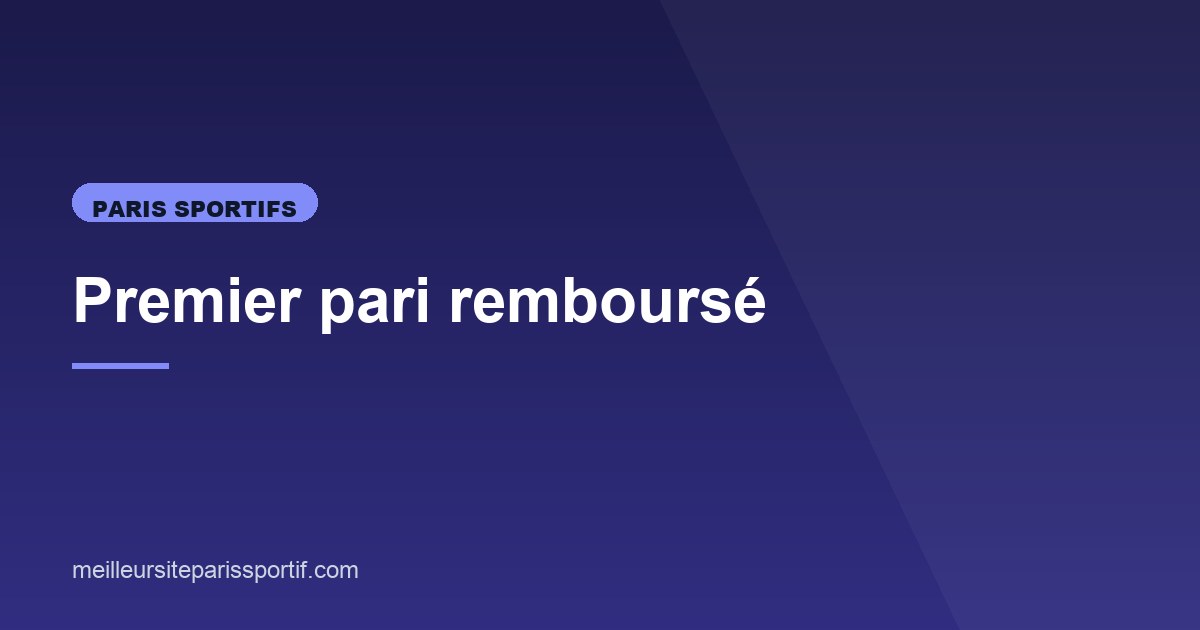 Illustration de l'article consacré au premier pari remboursé