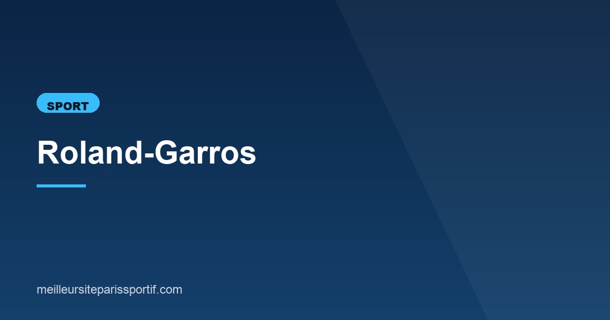 Illustration de l'article consacré à Roland-Garros